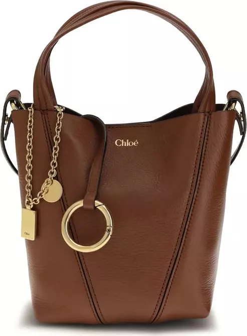 Brown Calf Leather Bos Taurus Shoulder Bag
