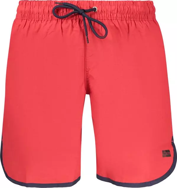 Rosso Polyamide Men's Swim Shorts