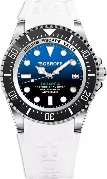 White Rubber Sport Watch