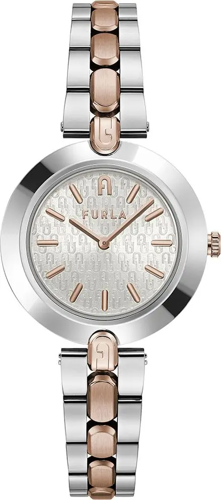 Gray Stainless Steel Dress Watch