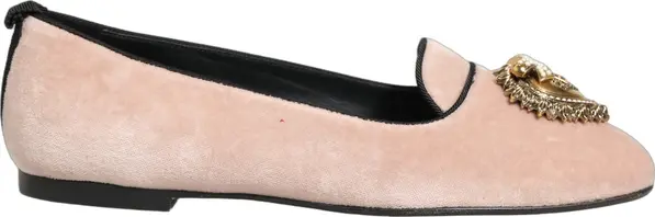 Pink Velvet Devotion Loafers Flats Shoes