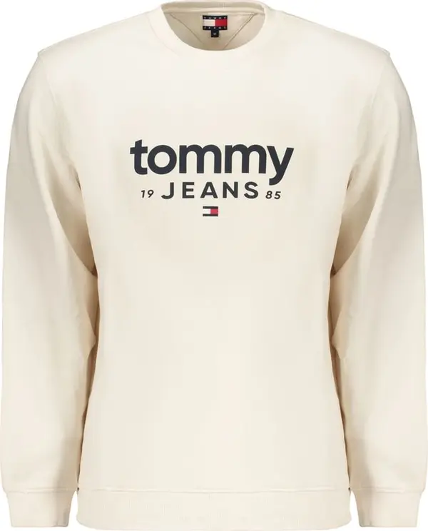 White Cotton Men's Sweatshirt