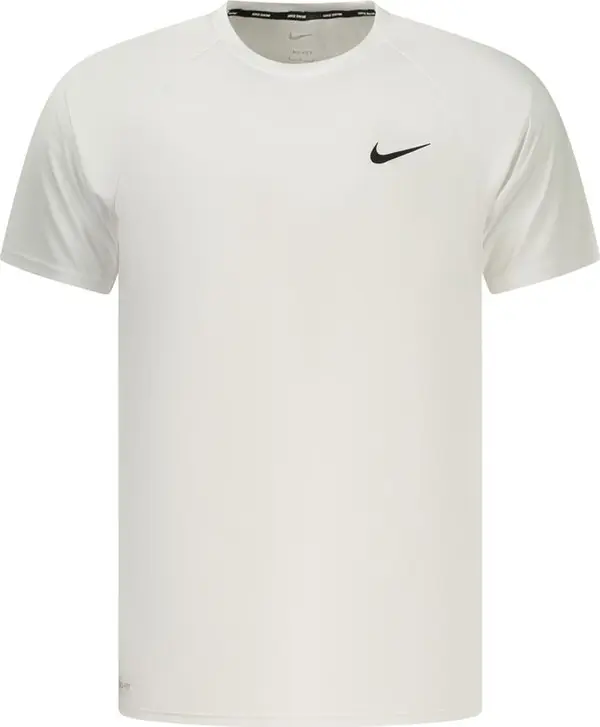 White Polyester Men's T-Shirt