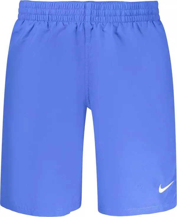 Blue Polyester Men Swimwear