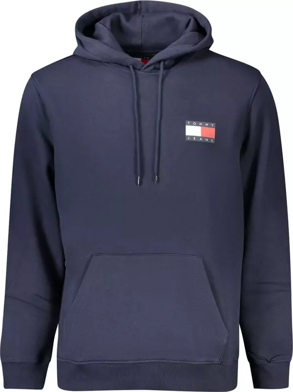 Blue Cotton Men's Sweatshirt