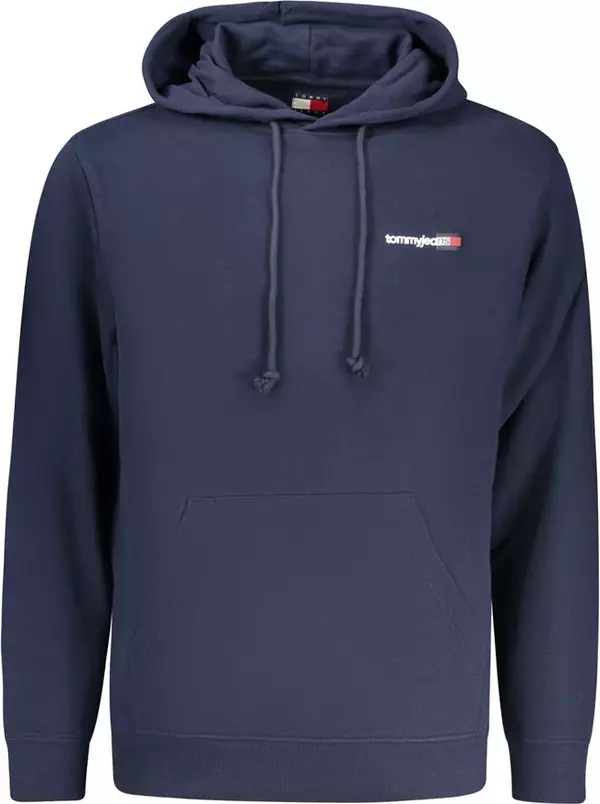 Blue Cotton Men's Sweatshirt