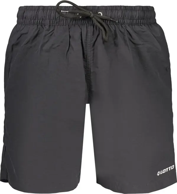 Black Polyamide Men's Swimwear