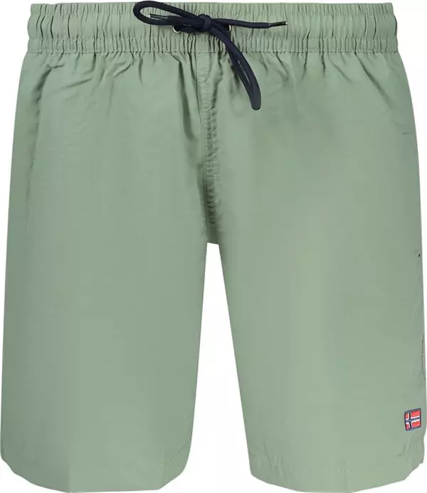 Green Polyamide Men's Swimwear