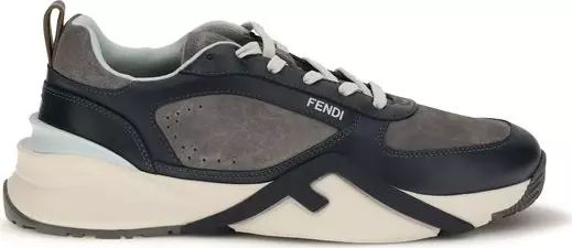 Multicolor Calf Leather Bos Taurus Athletic Sneakers