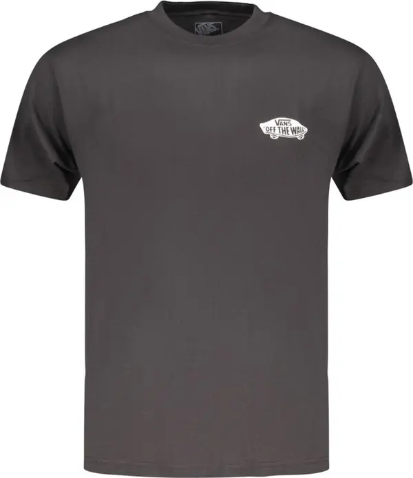 Black Cotton Men's T-Shirt