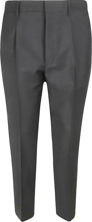Gray Wool Dress Pants