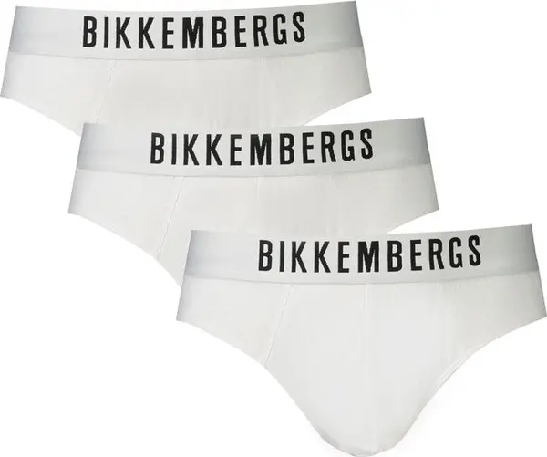 White Polyester Men's Underwear Slip