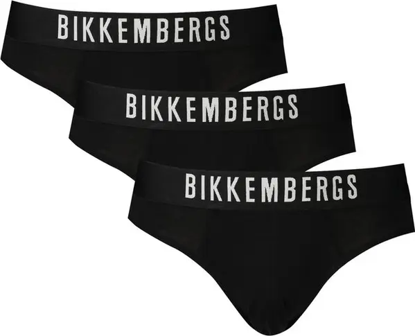 Black Polyester Men's Underwear