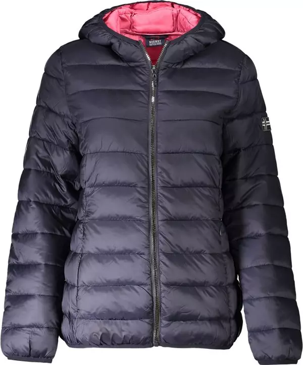 Black Polyamide Womens Jacket