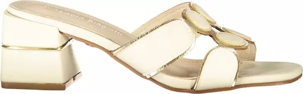 Beige Polyurethane Women Sandal
