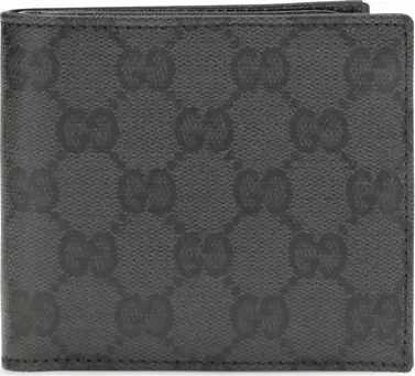 Black Cotton Wallet