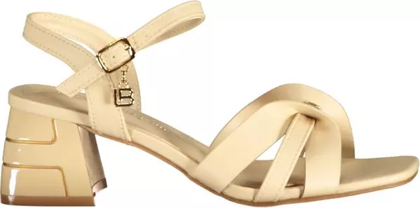 Beige Polyurethane Women's Sandal