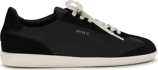 Black Calf Leather Bos Taurus Athletic Sneakers