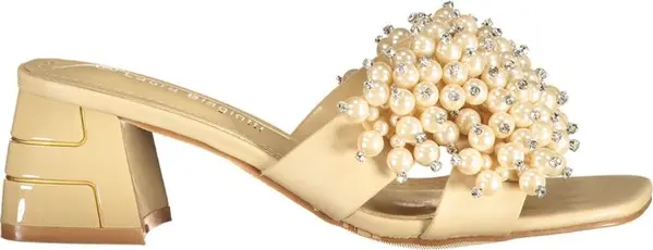 Beige Polyurethane Women's Sandal