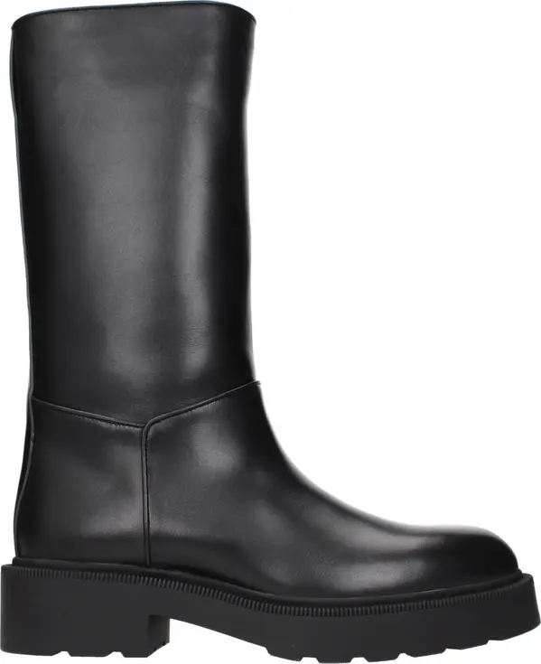 Black Leather Boots