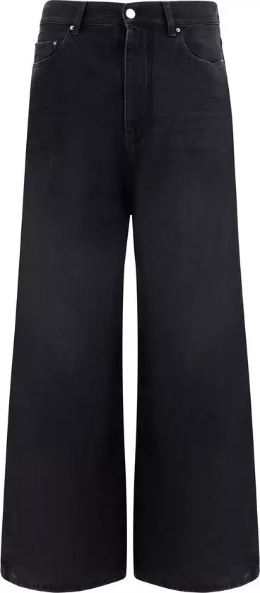 Black Cotton Jeans Denim
