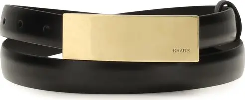 Black Calf Leather Bos Taurus Regular Belt