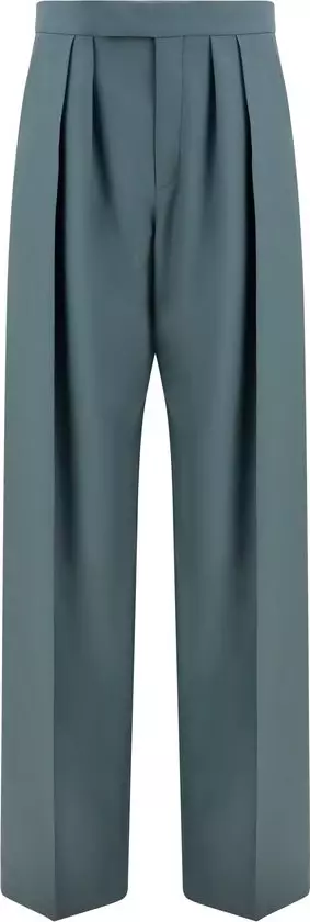 Bicolor Wool Oves Aries Dress Pants