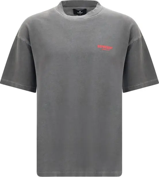 Gray Cotton T-Shirt
