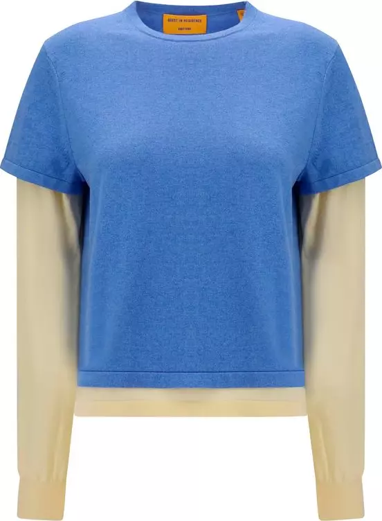 Blue Cotton Sweatshirt