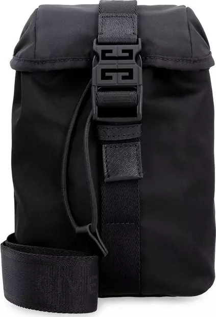 Black Nylon Backpack