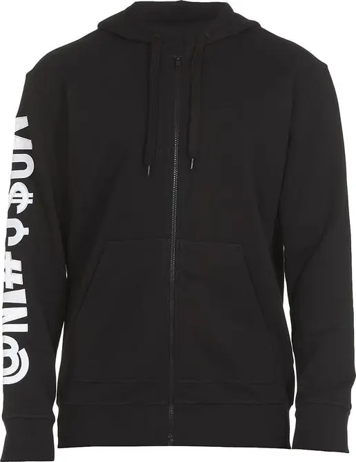 Black Cotton Sweatshirt