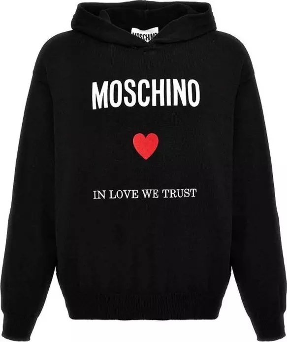 Black Cotton Sweatshirt