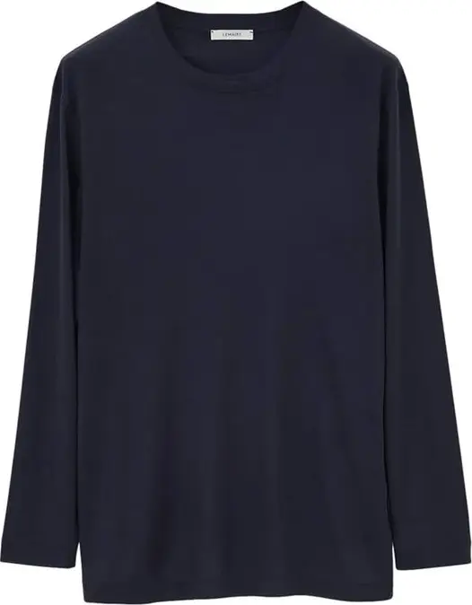 Black Silk T-Shirt