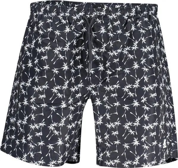 Blu Poliammide Men's Swim Shorts