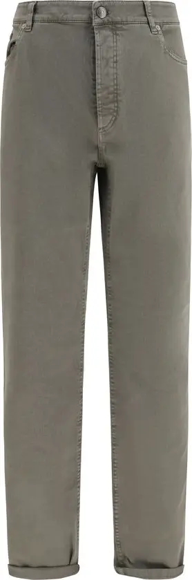 Bicolor Cotton Jeans Denim
