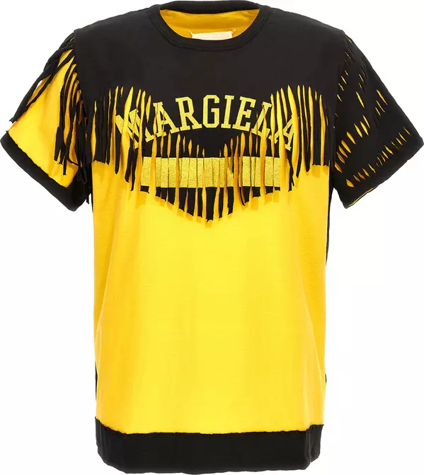Bicolor Cotton T-Shirt