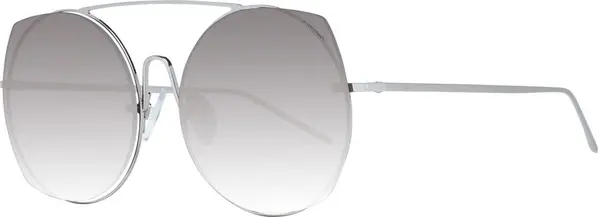 Gray Metal Sunglasses