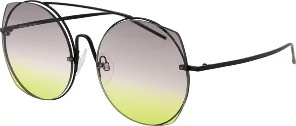 Black Metal Sunglasses