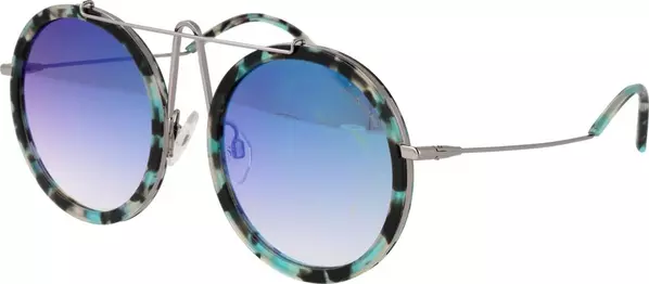 Multicolor Metal Sunglasses