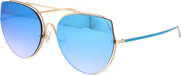 Gold Metal Sunglasses