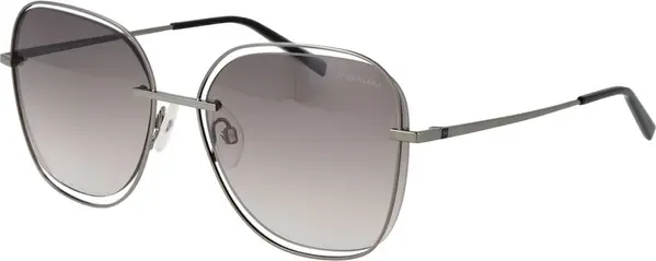 Gray Metal Sunglasses