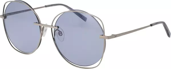 Gray Metal Sunglasses