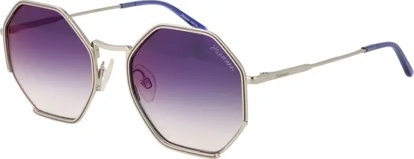 Gray Metal Sunglasses