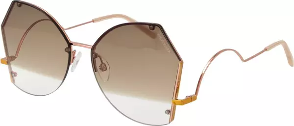 Multicolor Metal Sunglasses