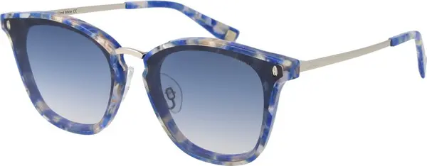 Blue Metal Sunglasses