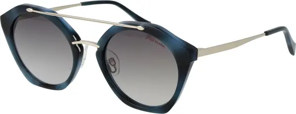 Blue Metal Sunglasses