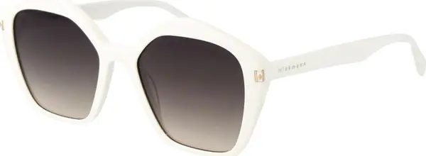 White Acetate Sunglasses