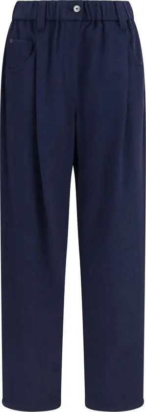 Blue Wool Oves Aries Pants