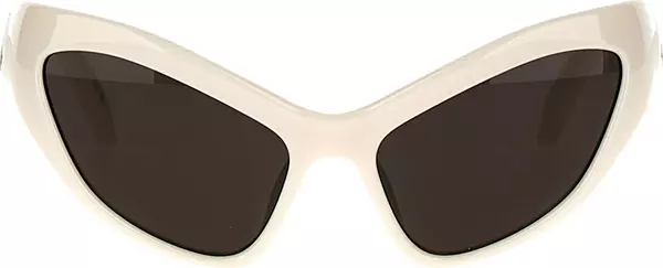 White Nylon Sunglasses