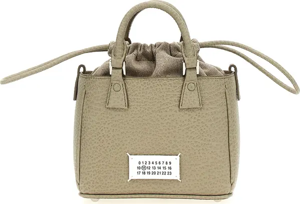 Gray Calfskin Handbag